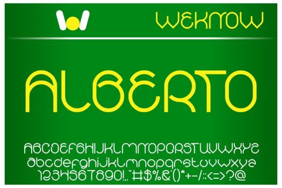 Alberto Font: A Friendly Display Typeface for Handmade Product Design