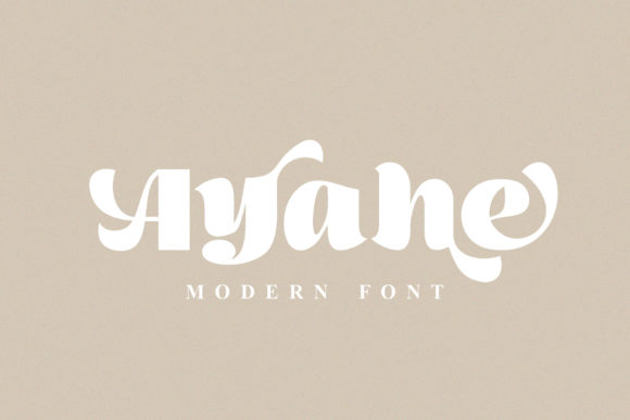 Ayahe: A Modern Display Font for Editorial Design