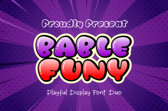 Bable Funy: A Playful Display Font for Modern Web Designs