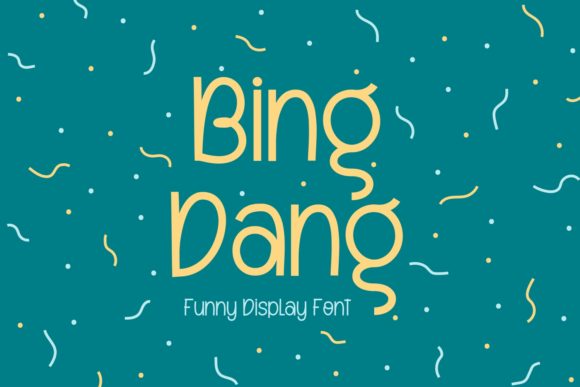 Bing Dang: A Playful Font for Polished Branding