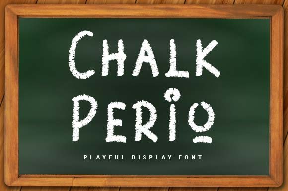 Chalk Perio: A Playful Display Font