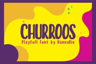 Churros: A Playful Display Font for Editorial Charm
