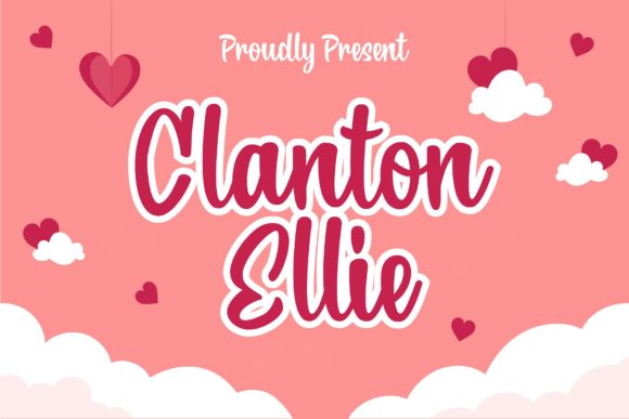 Clanton Ellie Font: A Handwritten Touch for Makers