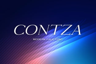 Contza: A Modern Sans Serif Font for Makers and Print Sellers