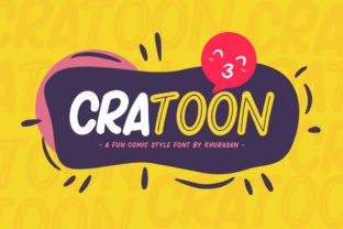 Cratoon Display Font: Testing It on a Real Branding Project