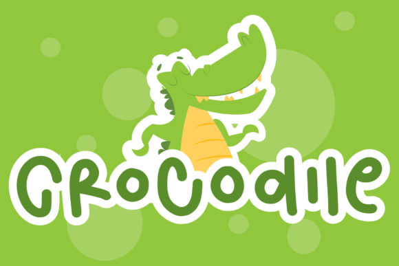Crocodile: A Display Font for Unapologetic Design