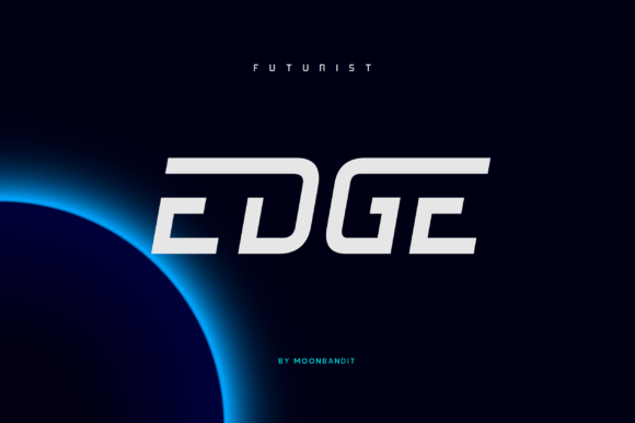 Edge: A Bold Display Font for Modern Design