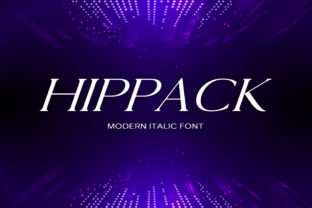 Hippack: A Display Font That Gives Small Brands a Clean, Confident Voice