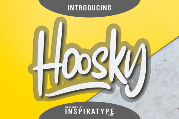 Hoosky: A Quirky Display Font for Creative Projects