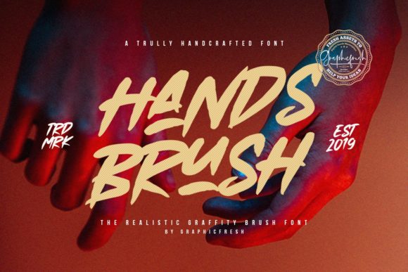How Hands Brush Font Gave My Small Bakery a Fresh New Look