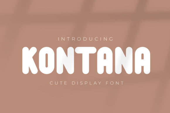 Kontana: A Bold Display Font for Creative Projects