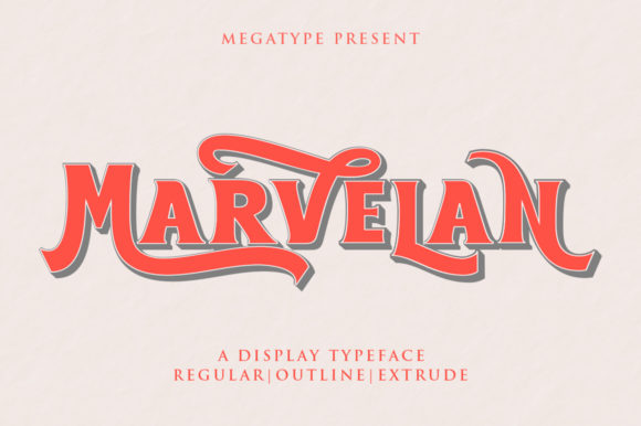 Marvelan: A Bold Typeface for Creative Projects