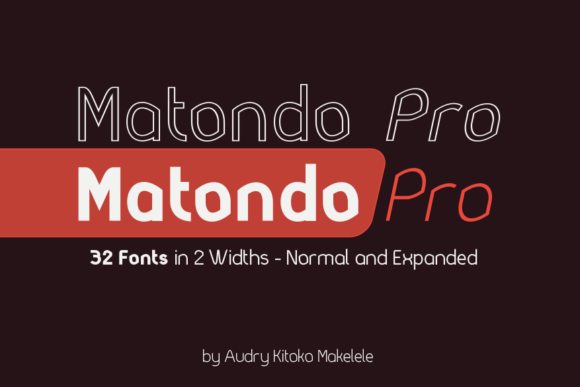 Matondo Pro: A Display Font That Elevates Small Business Branding