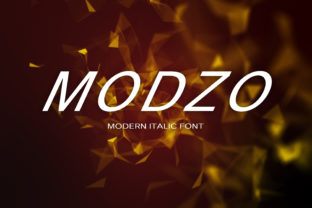 Modzo: A Clean Display Font for Modern Web Design