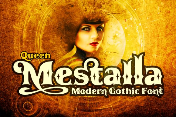 Queen Mestalla: A Bold Typographic Statement