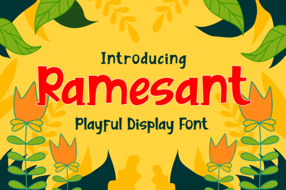Ramesant: A Display Font with Real Presence