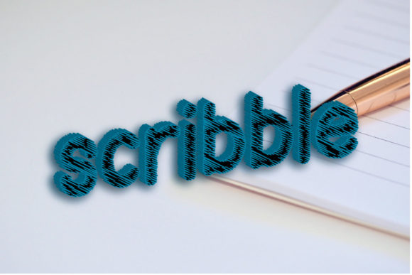 Scribble: A Bold Display Font for Creative Campaigns