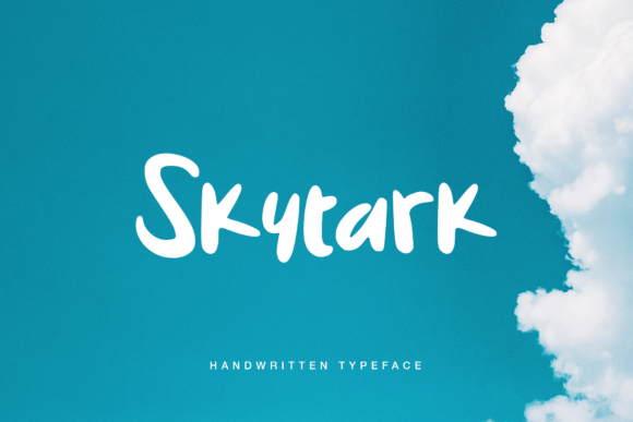 Skytark: A Bold Display Font