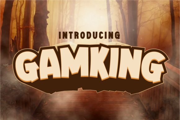 Use Gamking for Bold Web Typography