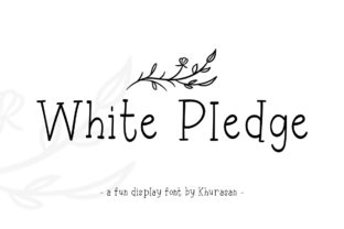 White Pledge Font: A Web Designer's Review for Digital Projects