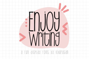 Why Enjoy Writing Stands Out as a Whimsical Display Font for Branding